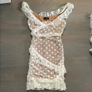 Flirty polka dot dress